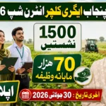 CM Punjab Agriculture Internship Program 2026