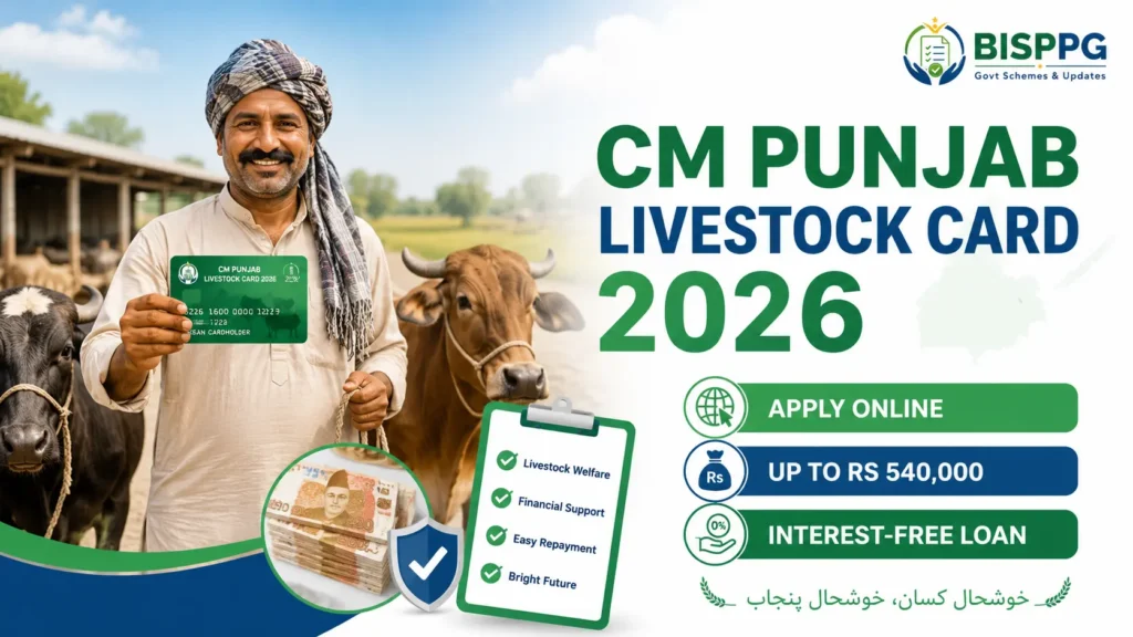 CM Punjab Livestock Card 2026
