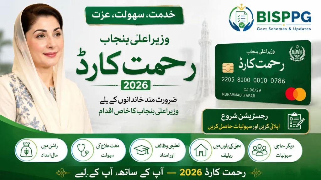 CM Punjab Rehmat Card 2026
