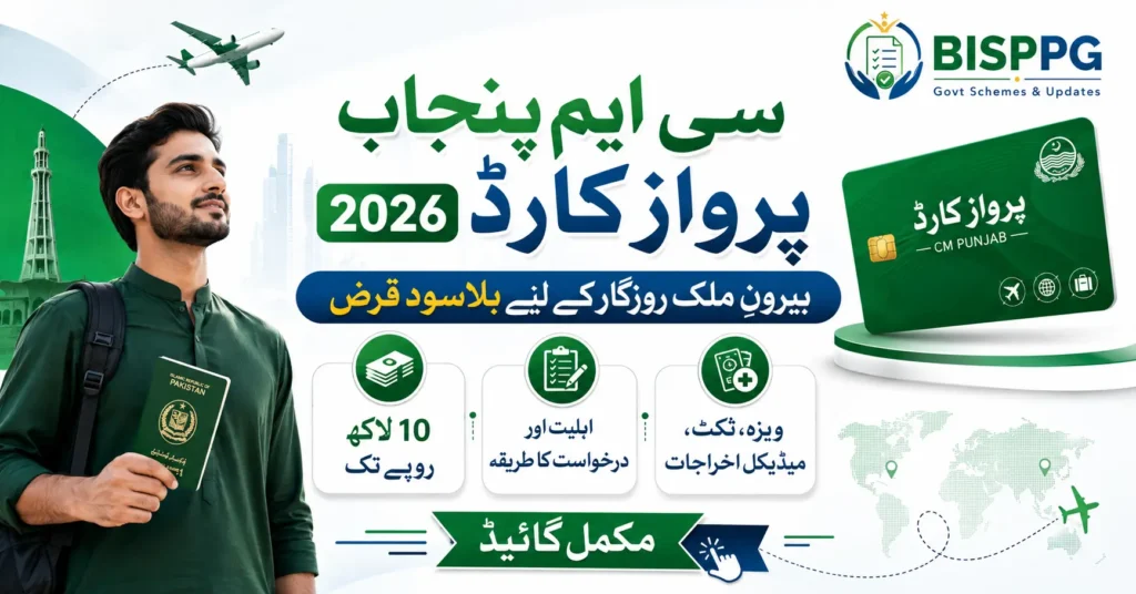 CM Punjab Parwaaz Card 2026