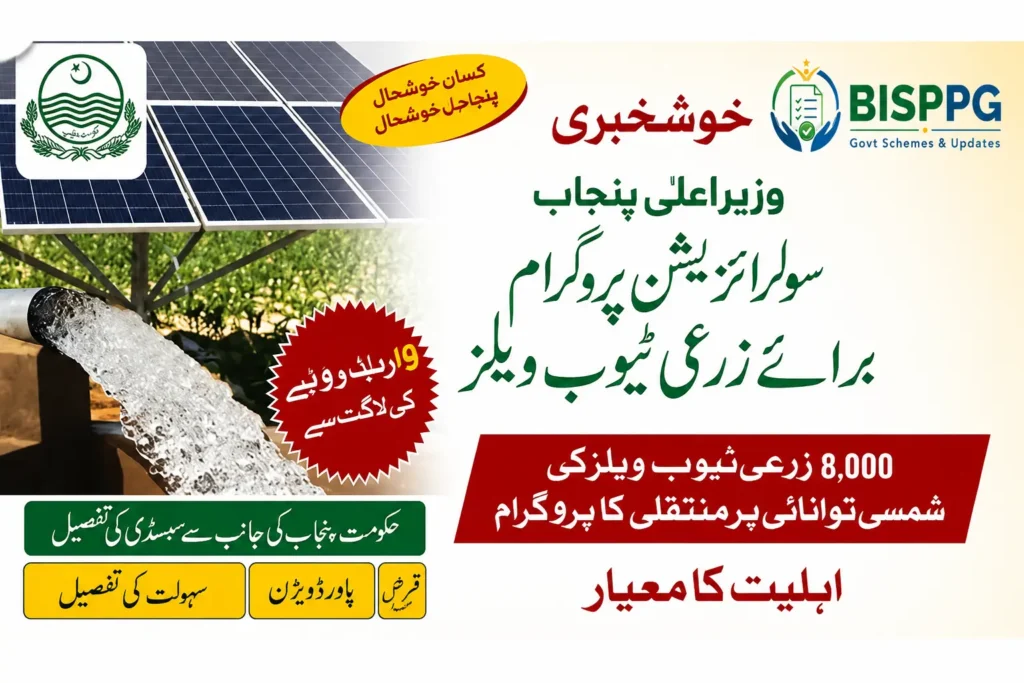CM Punjab Solar Tubewell Scheme 2026