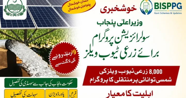 CM Punjab Solar Tubewell Scheme 2026