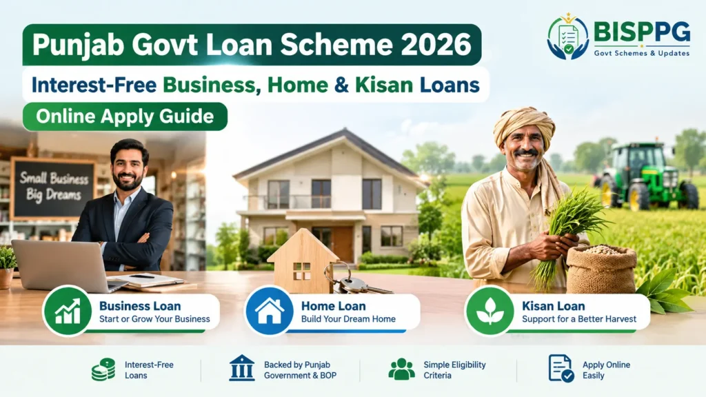 Punjab Govt Loan Scheme 2026